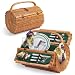 Picnic Time Barrel Picnic Basket, Service for 2, Hunter Green