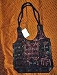 Womens Sari Purse Handbag Banjara Mirrors Trendy Black Purse India