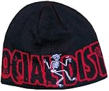 SOCIAL DISTORTION - Skelli - Black Wrap Around Beanie Hat - One Size Fits All