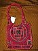 Boho Banjara Gypsy India Amaranth Sari Handbag Purse Totes