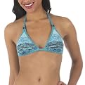 Bikini Love: Ashley Paige Knit Sunset Top - Blue
