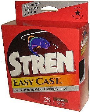 Stren Easy Cast 25 lb. Test Line - 750 yd. Spools!