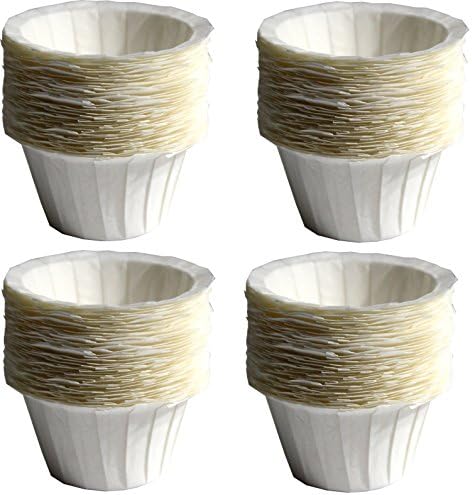 PureBlue Brew - Disposable Paper Coffee Filters for my reusable Single Serve K-Cup Pod - Size Bulk Pack Qty 160