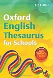 Oxford English thesaurus for schools