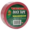 Duck Brand 392874 1.88-Inch by 20-Yard Colored Duct Tape, Red, 6-Pack