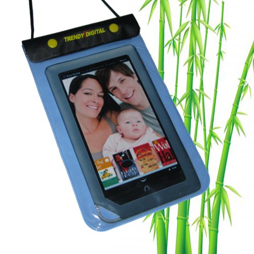 TrendyDigital WaterGuard Waterproof Case for Nook Tablet / Nook Color / Nook eBook Reader from Barnes & Noble (Blue) TrendyDigital WaterGuard Waterproof Case for Nook Tablet / Nook Color / Nook eBook Reader from Barnes & Noble (Blue)