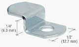 CRL Offset Mirror Clip for 1/4 Glass - Pack of 4