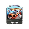 Hot Wheels Rollin' 100 Car Case with Launcher (Colors May Vary)