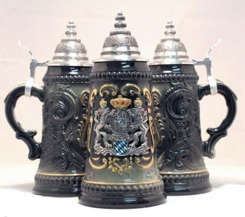 Pinnacle Peak PPT-019-0007 Bayern Bavaria Coat of Arms German Beer Stein .25 L by PINNACLE PEAK