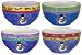 Sango Sweet Shoppe Christmas Ice Cream Bowls, Set of 4