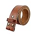 Senmi Men's Classic Full Grain Belt Genuine Leather Belt Strap without Belt Buckle