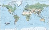 Global Mapping -The World 1:40'000'000 Physical wall map (Wall Map)