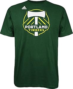 MLS Portland Timbers Logo Men's Set Tee, Large, Dark Green