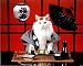 HILARIOUS Sushi Cat 2 Art Print POSTER funny college - 20" x 16"