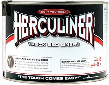 Herculiner Polyuerthane Protective Coating For Pick-Up Truck Beds 1 Qt. Blk Can