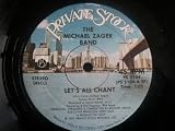 MICHAEL ZAGER BAND Lets All Chant 12" USA