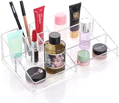 Premium Quality Crystal Cosmetic Storage and Makeup Organizer 9 Compartments