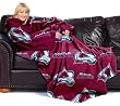 Colorado Avalanche NHL (Adult) Fleece Comfy Throw