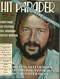 Hit Parader Magazine... 11/74... Eric Clapton cover... jimmy Page... Cat Stevens... Johnny Winter... Words to All the Latest Hits...