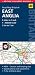 Road Map Britain: East Anglia (Aa Road Map Britain Series)