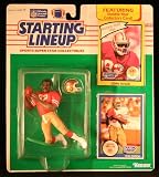 JOHN TAYLOR / SAN FRANCISCO 49ERS 1990 NFL Starting Lineup Action Figure & Exclusive NFL Collector Trading Card