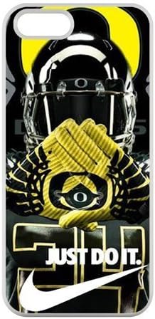 NCAA Unique Oregon Ducks Case Cover for iPhone 5,5S 100% TPU (Laser Technology)
