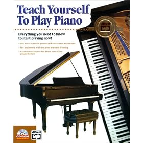 Alfred Teach Yourself to Play Piano CD-ROM