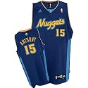 Denver Nuggets Carmelo Anthony #15 Adidas Swingman 2nd Road Jersey