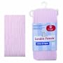 Luvable Friends Cotton Rib Tights for Baby-Pink - 2T-4T