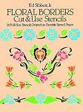 Floral Borders Cut & Use Stencils