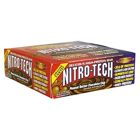 Weight Loss : MuscleTech Nitro Tech Bar Peanut Butter Choc Chip