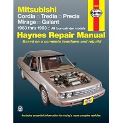 Mitsubishi Cars, '83'93 (Haynes Manuals)