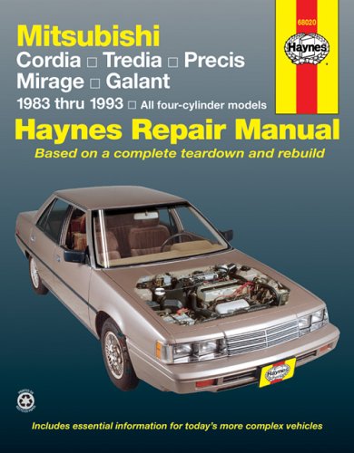 Mitsubishi Cars, '83'93 (Haynes Manuals)