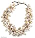 Pearl choker, 'Ivory Halo' 1.2 W 15.8 L