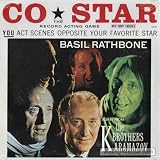 GO-STAR THE ACTING RECORD GAME BASIL RATHBONE 1977 VINYL LP WITH SCRIPT