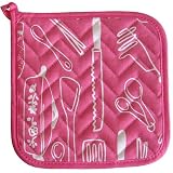 8 Potholder - Retro Kitchen Azalea