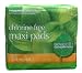 Seventh Generation Chlorine Free Maxi Pads, Regular, 24-Count Packages (Pack of 12)