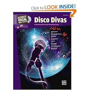 Ultimate Sing-Along Female Voice Disco Divas (Book and Karaoke CD) (Ultimate Vocal... by Alfred Publishing