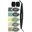 Clearsnap ColorBox Fluid Chalk Cat's Eye Stylus Set Greens 716-01