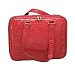 Mango Tango Faux Croc Laptop Bag - Red (18")