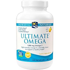 Nordic Naturals - Ultimate Omega, Support for a Healthy Heart, 180 Soft Gels