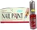 nail paint nail art paint polish, red