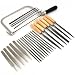 Needle Files Tweezers Saw Frame Blades Jeweler 27Pc Set