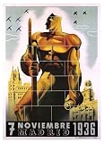 Madrid, November 7, 1936 Art Giclee Poster Print, 32x44