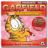 Garfield Software/Workbook: Its All About Colors, Shapes, and Time Kindergarten