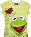 The Muppets - Kermit the Frog Signature Cap Sleeve T for women