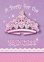 Birthday Princess Party Invitations 12 Pack