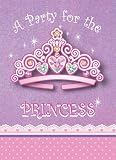 Birthday Princess Party Invitations 12 Pack