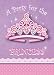 Birthday Princess Party Invitations 12 Pack