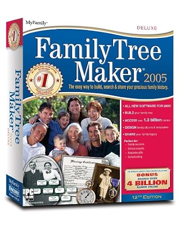 Family Tree Maker Deluxe 2005